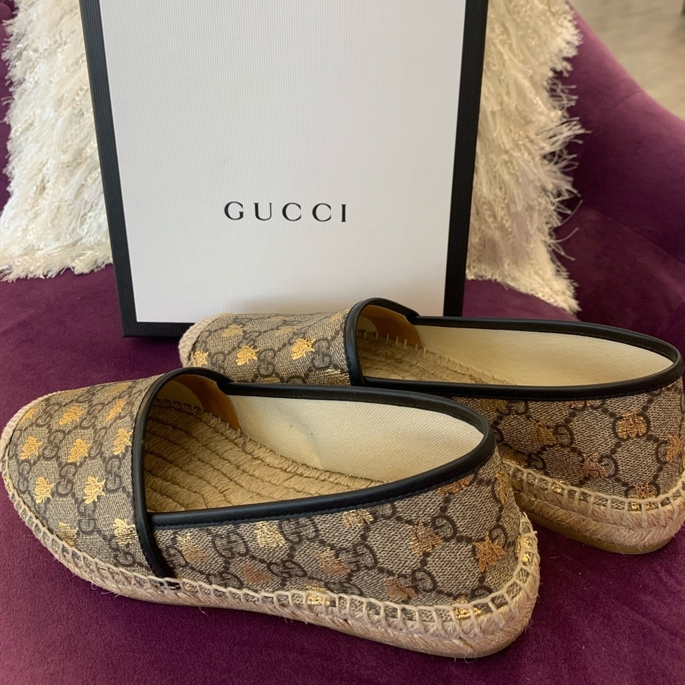 Gucci bees espadrilles